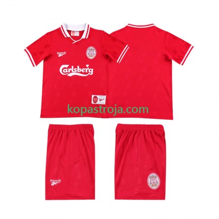 Billiga Fotbollströjor Liverpool LWP Retro Barn Hemma tröja 1996 1997 Kortärmad